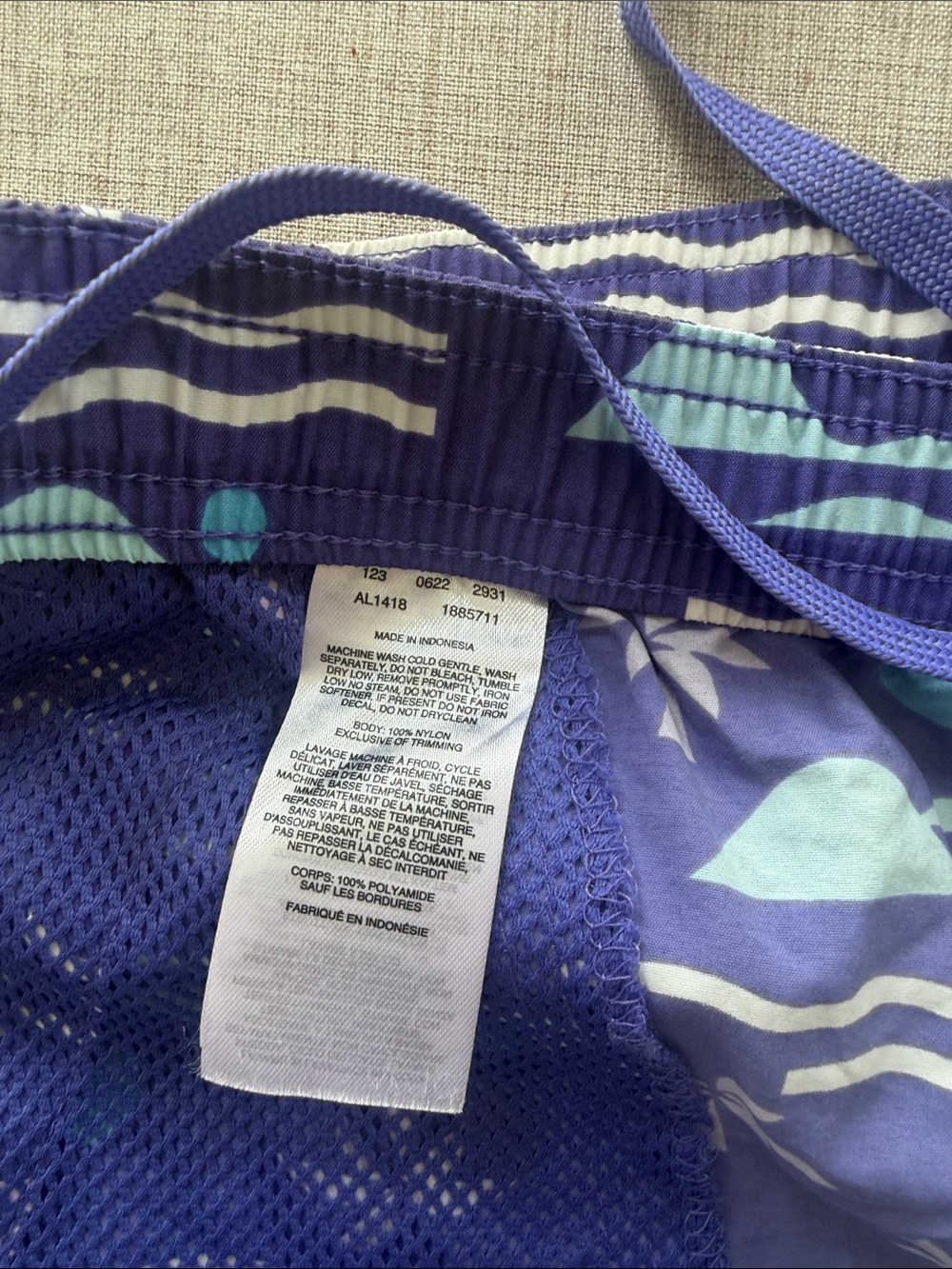 COLUMBIA Shorts Women's Large Sandy River II Printed Swim Shorts 5" colorful - Picture 9 of 13